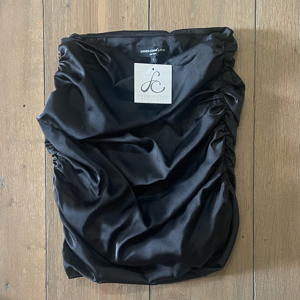 NWT Generation Love Emmie Mini Black Skirt